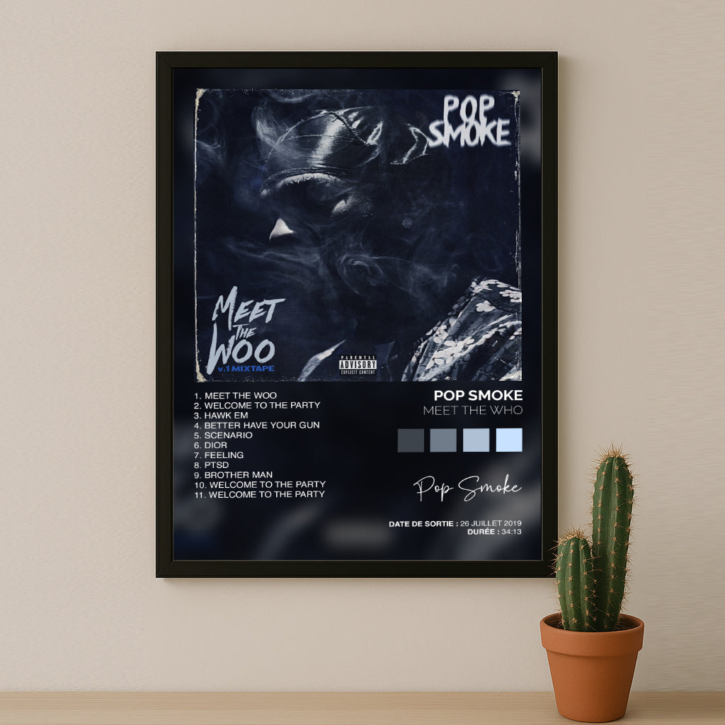 Poster Pop Smoke - Album Meet The Who