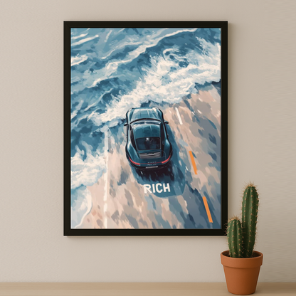 Porsche 911 - Poster