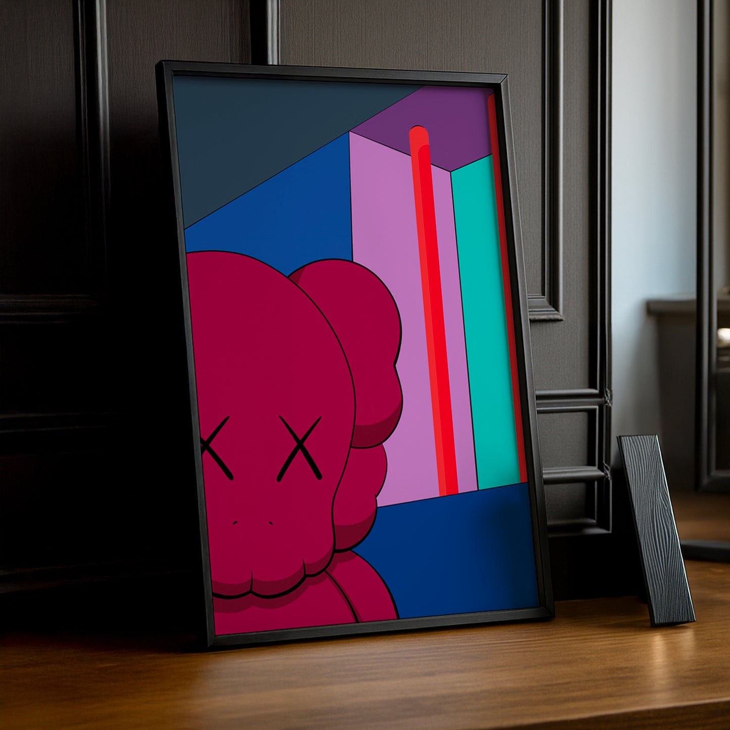 Poster Kaws illustration