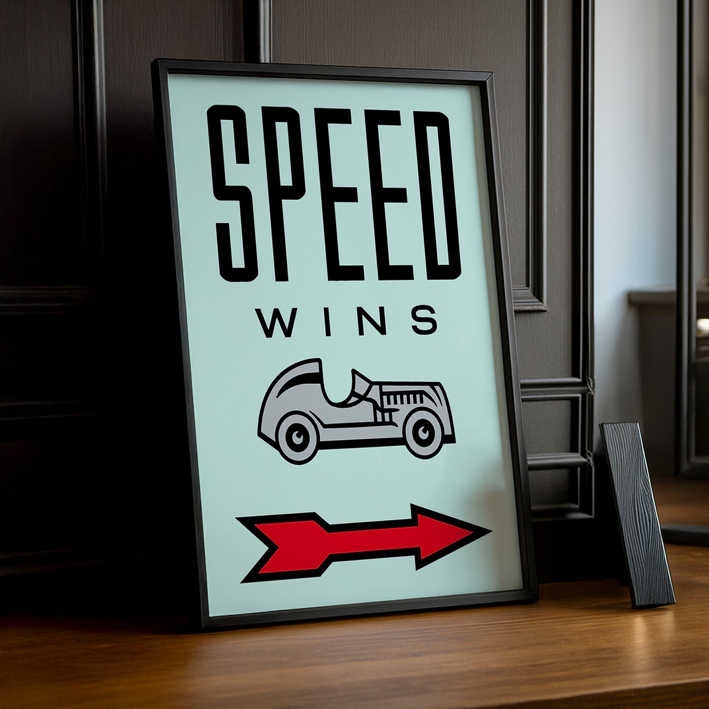 Speed Wins Monopoly - Cadre photo