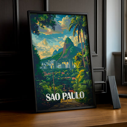 Cadre photo Sao Paulo Brazil