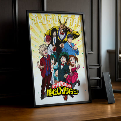 Cadre Photo My Hero Academia - Plus Ultra