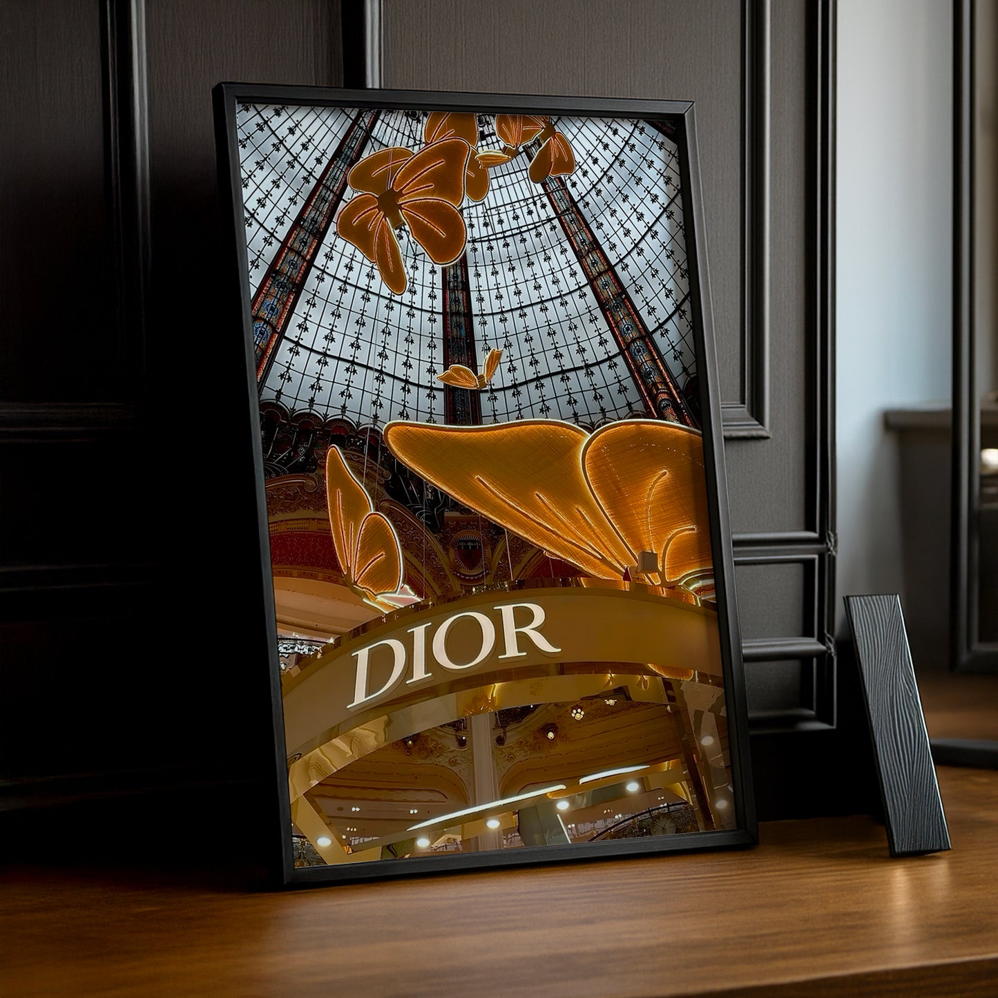 Cadre photo Christian Dior - Devanture Gold