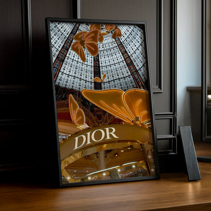 Cadre photo Christian Dior - Devanture Gold