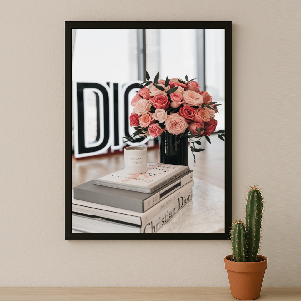 Cadre photo Dior Flowers