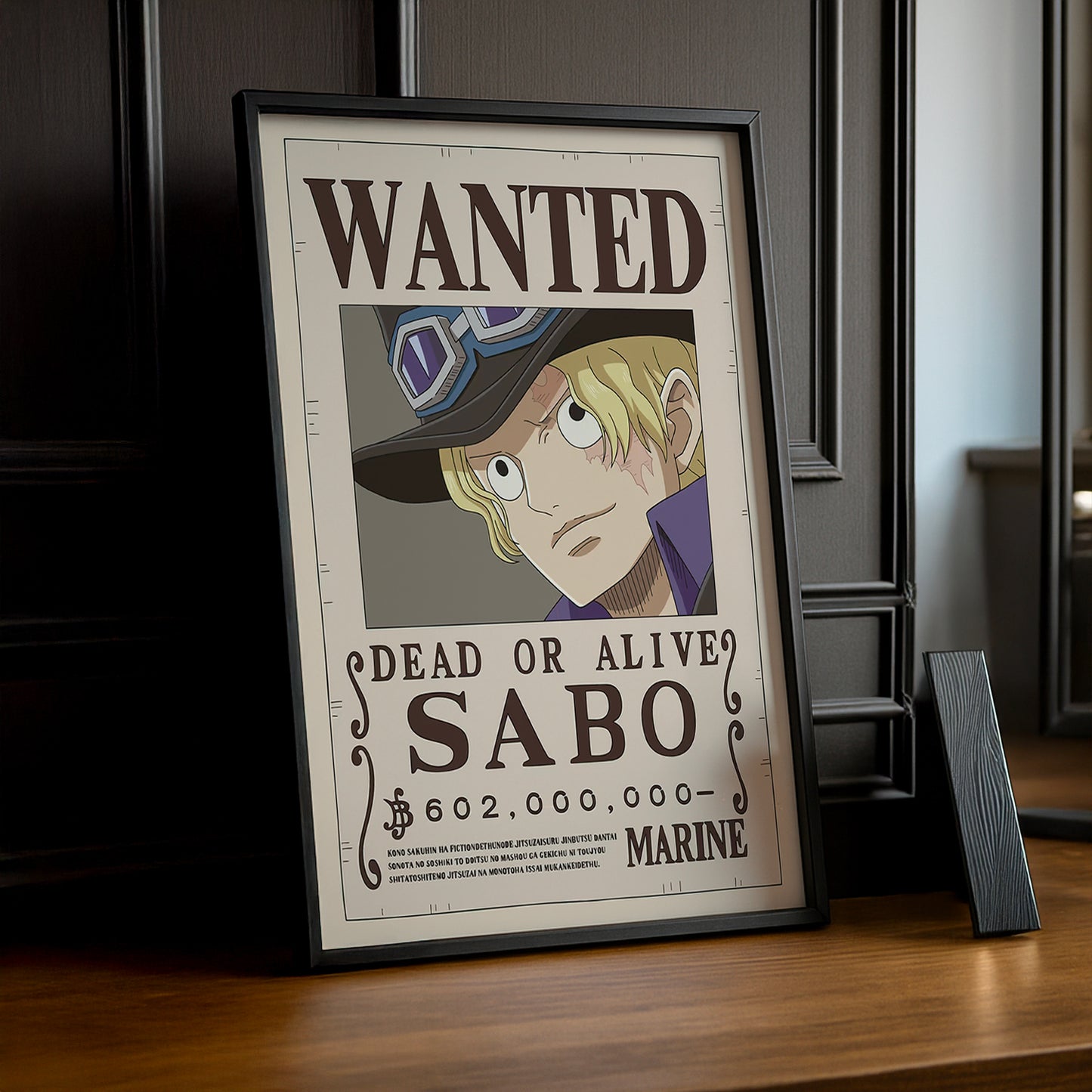 Cadre photo One Piece - Wanted Sabo