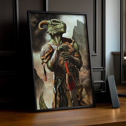 Cadre Photo Skyrim - Argonian