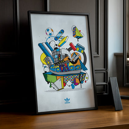 Cadre photo Adidas - Street Inspired