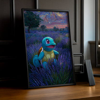 Cadre Photo Pokémon - Carapuce Aesthetic