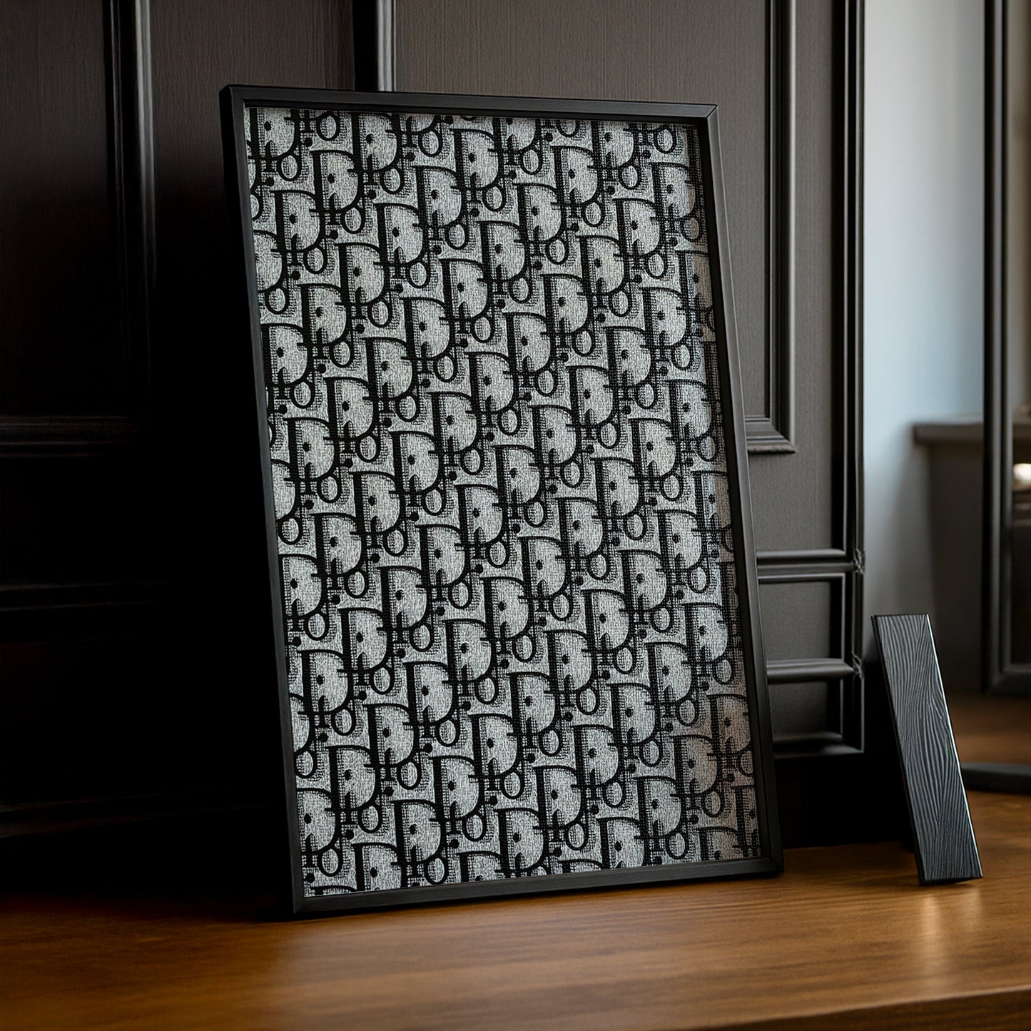 Cadre photo Christian Dior - Monogram Gris