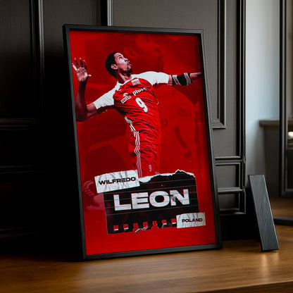 Cadre photo Volley-Ball - Wilfredo Leon