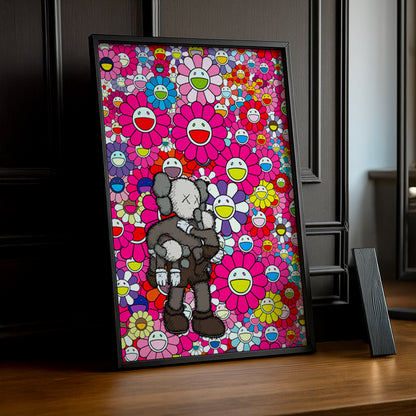 Poster Kaws Flower