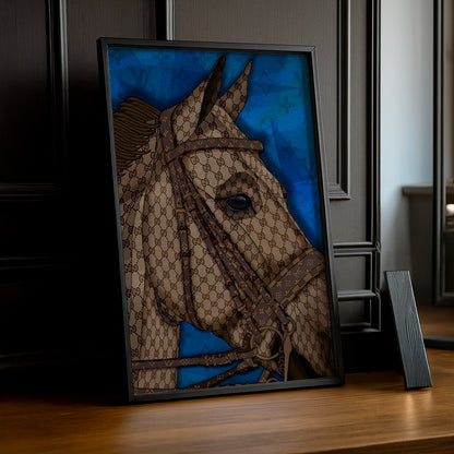 Cadre photo Louis Vuitton x Gucci