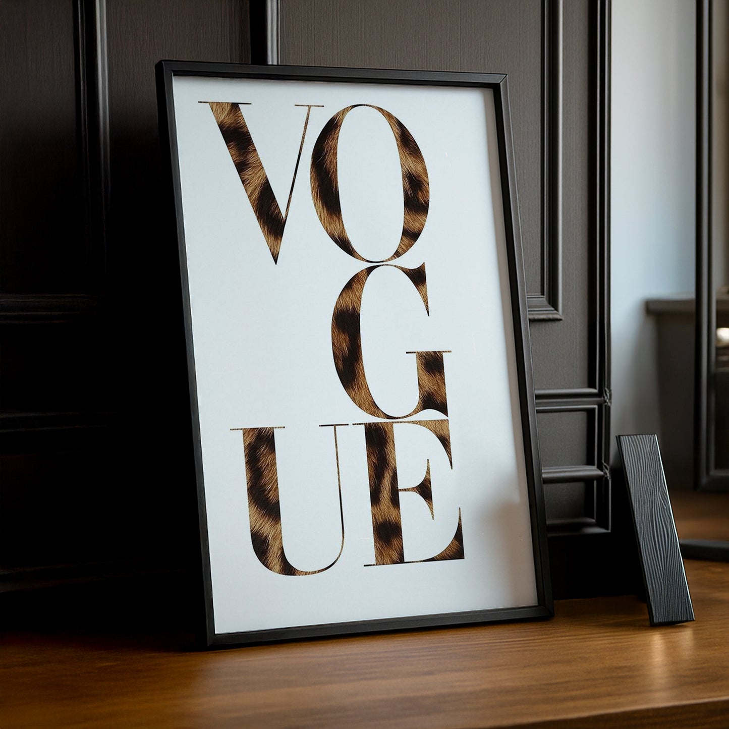 Cadre photo Vogue - Léopard