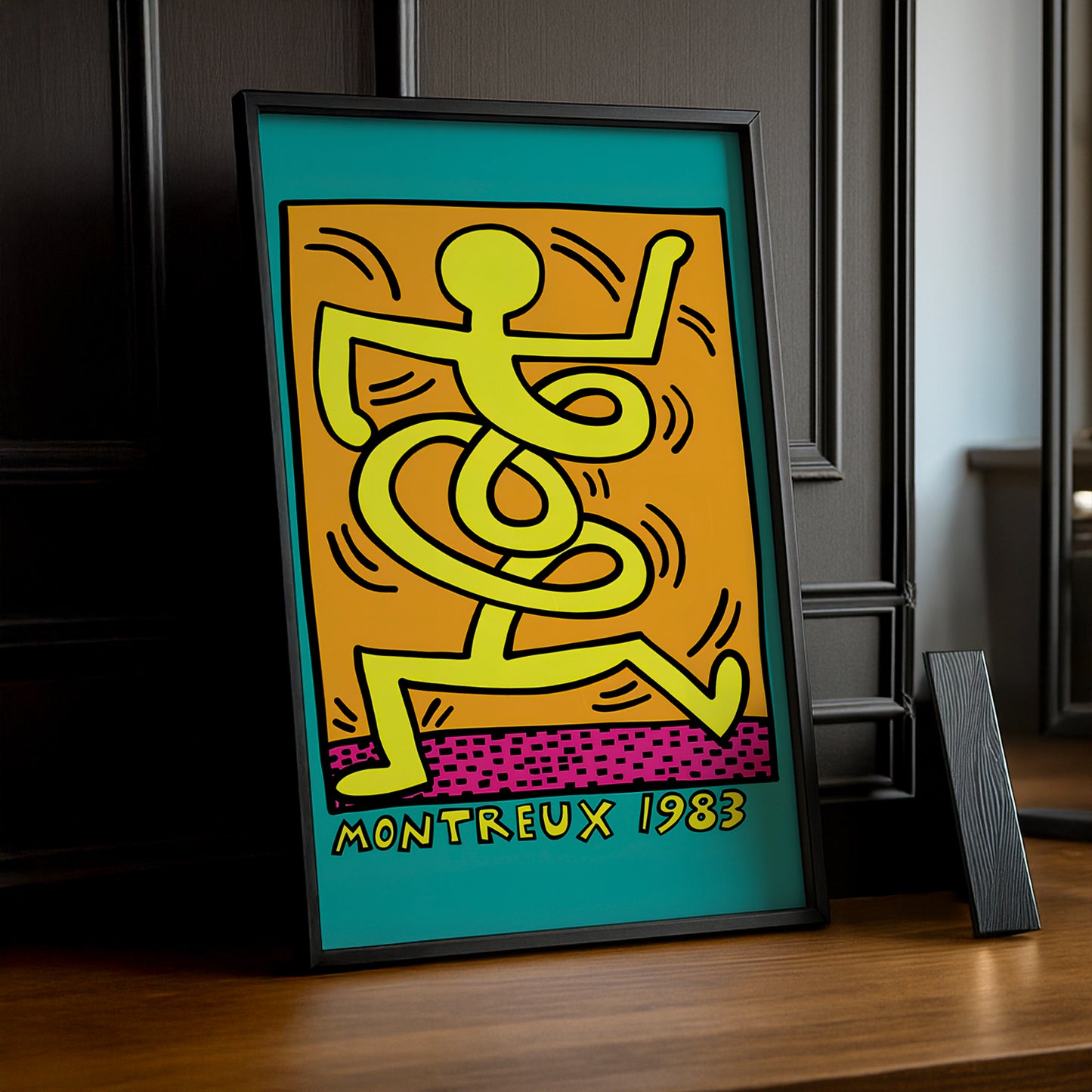 Cadre photo Keith Haring