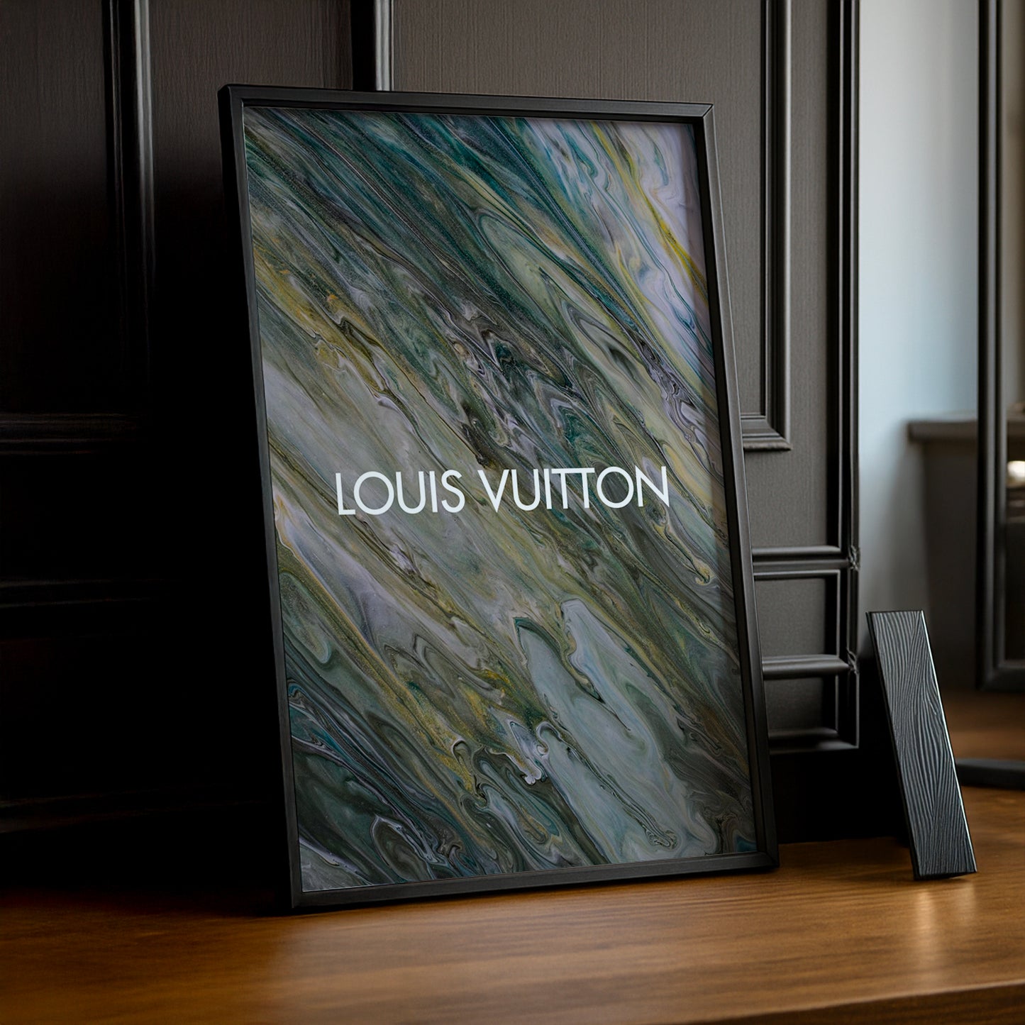 Cadre photo Louis Vuitton - Aesthetic Green