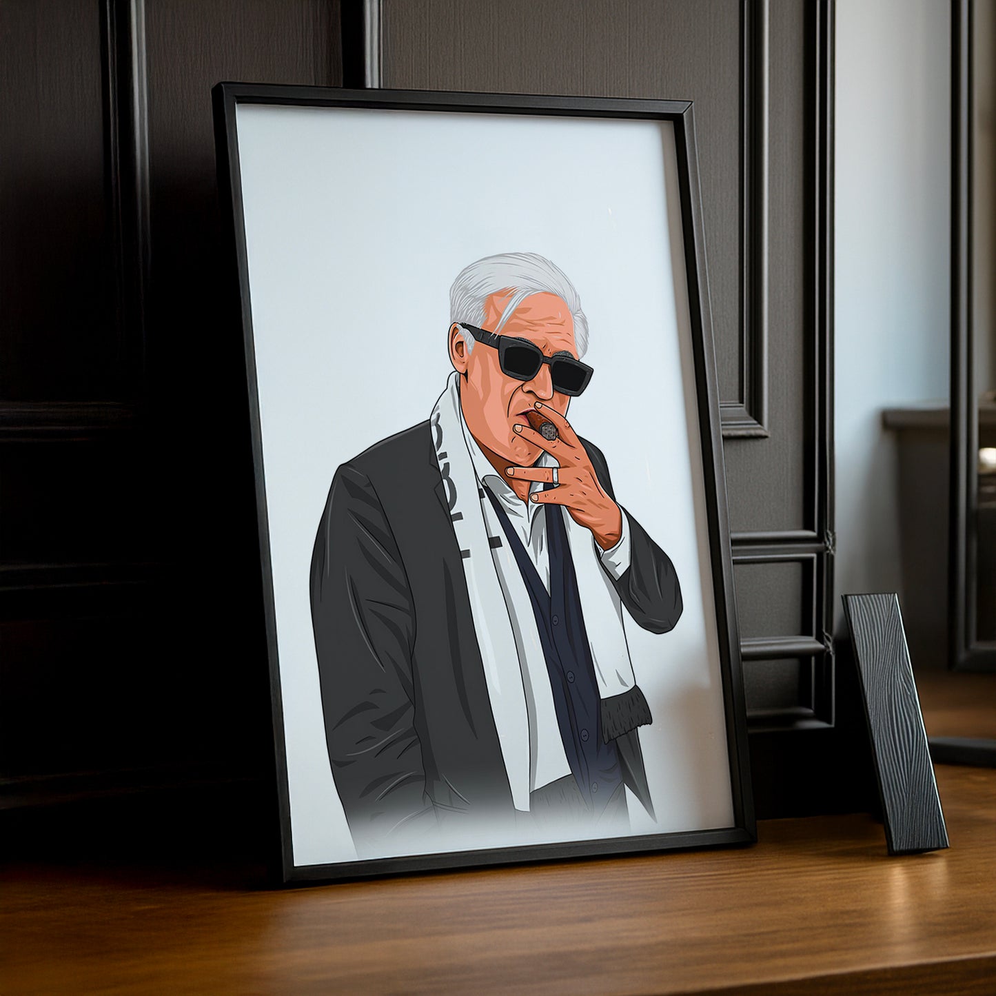 Cadre photo Carlo Ancelotti