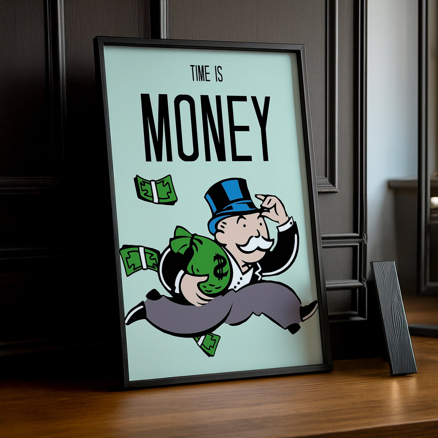 Monopoly Times is Money - Cadre photo