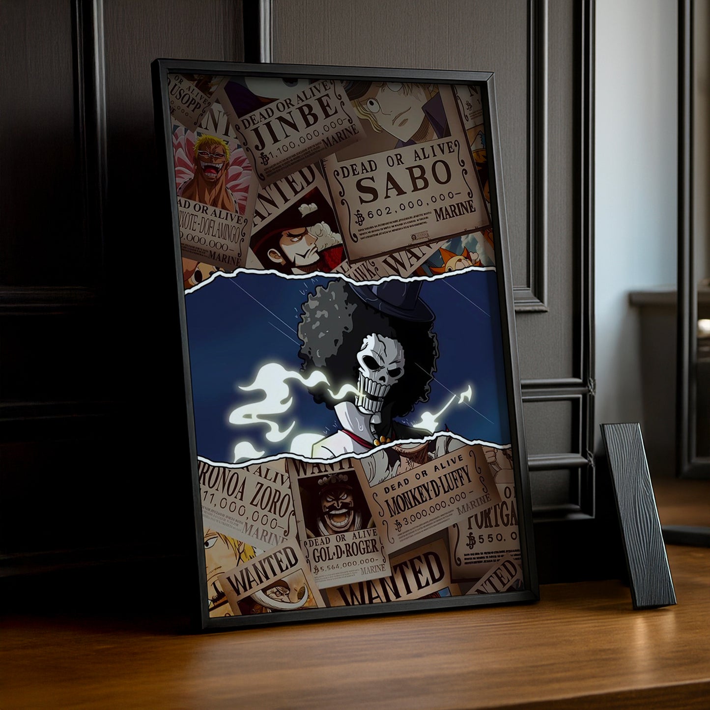 Cadre photo Brook One Piece