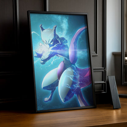 Cadre photo de Mewtwo Pokémon