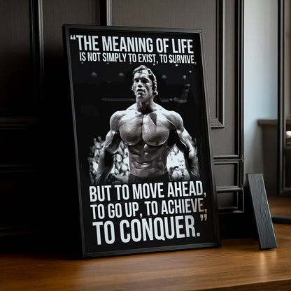 Poster Photo Musculation - The Meaning Of Life