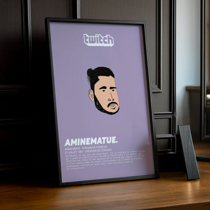 Cadre photo AmineMaTue Twitch
