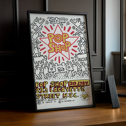 Cadre photo Keith Haring