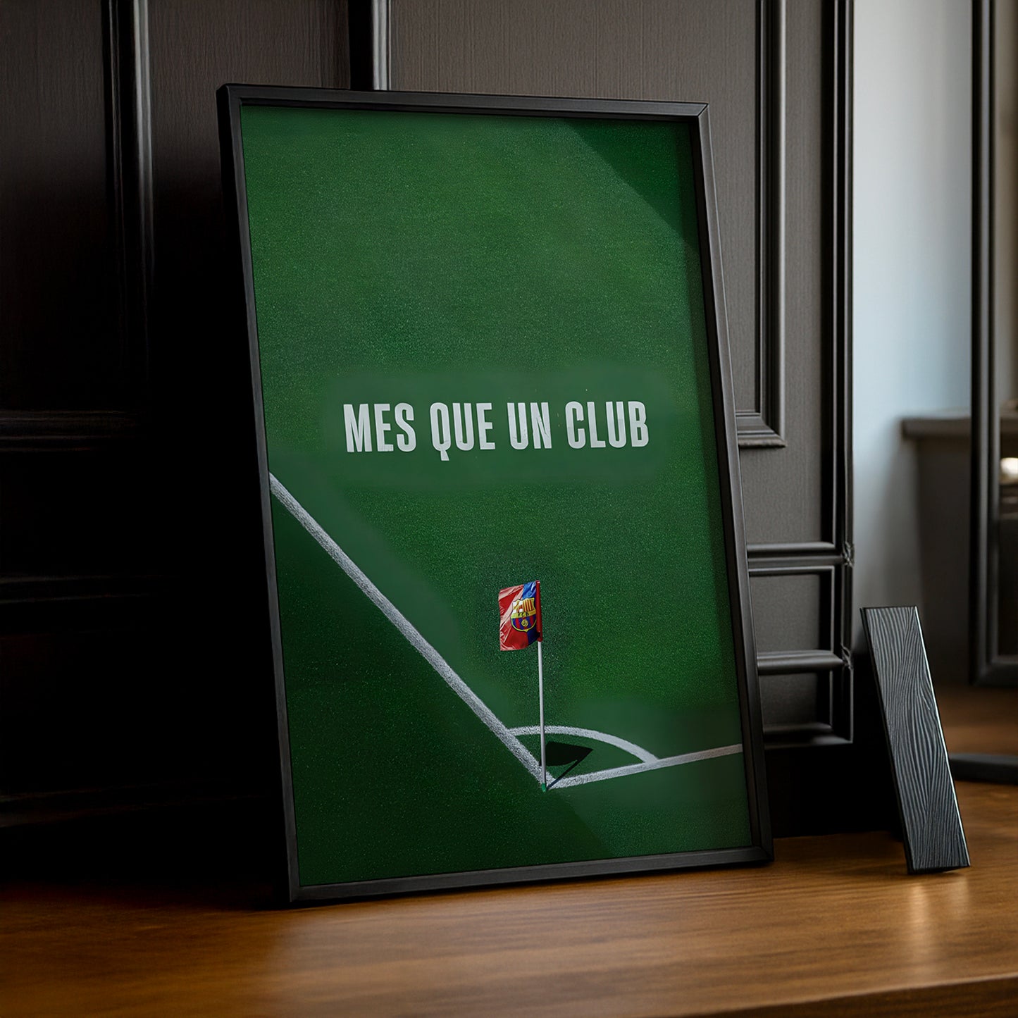 Poster encadrée FC Barcelone - Mes Que Un Club