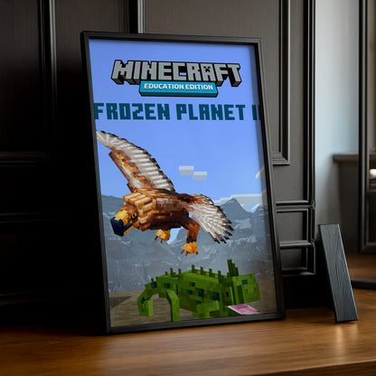 Cadre photo Minecraft - Frozen Planet