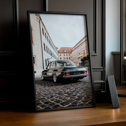 Cadre photo Mercedes Old School