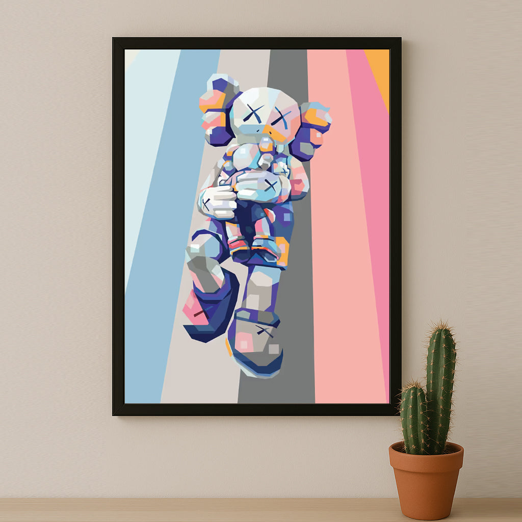 Cadre photo Kaws - 3D