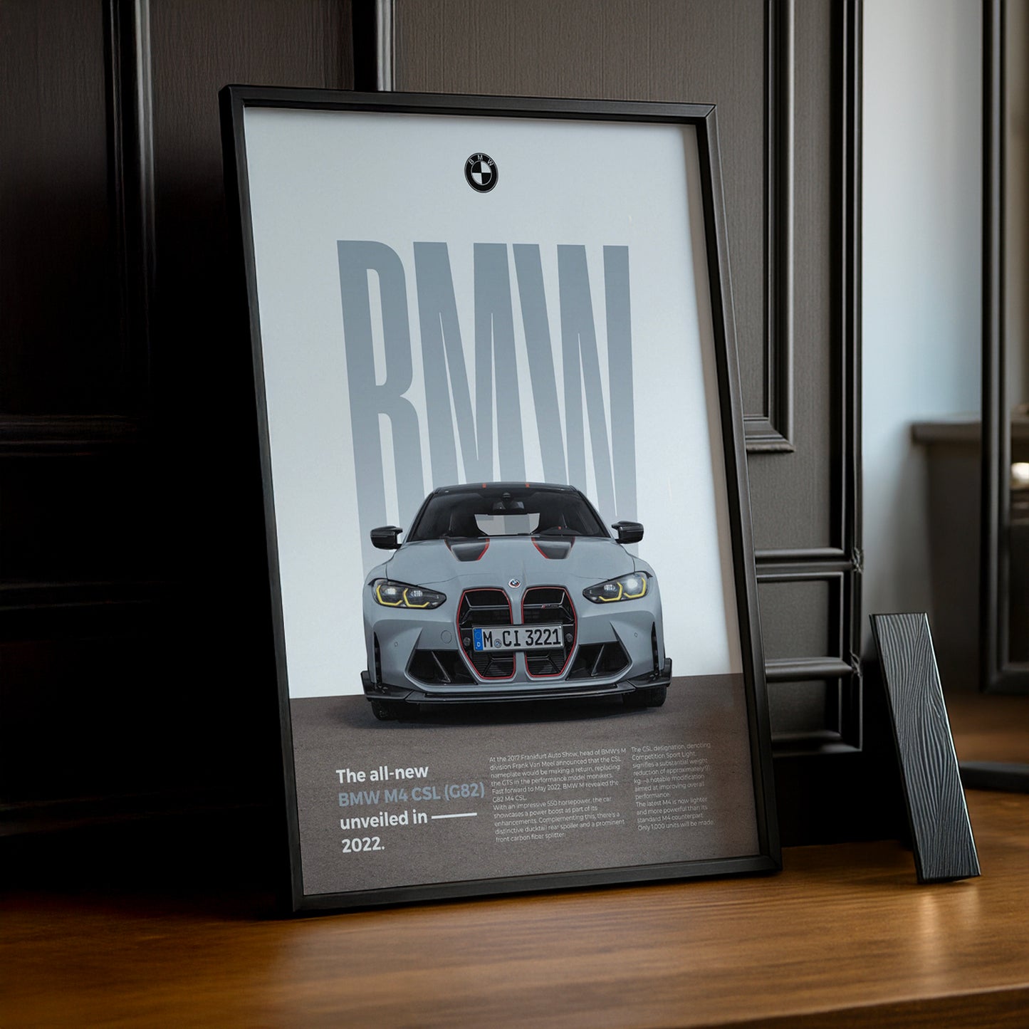 Poster Voitures - BMW M4 CSL G82