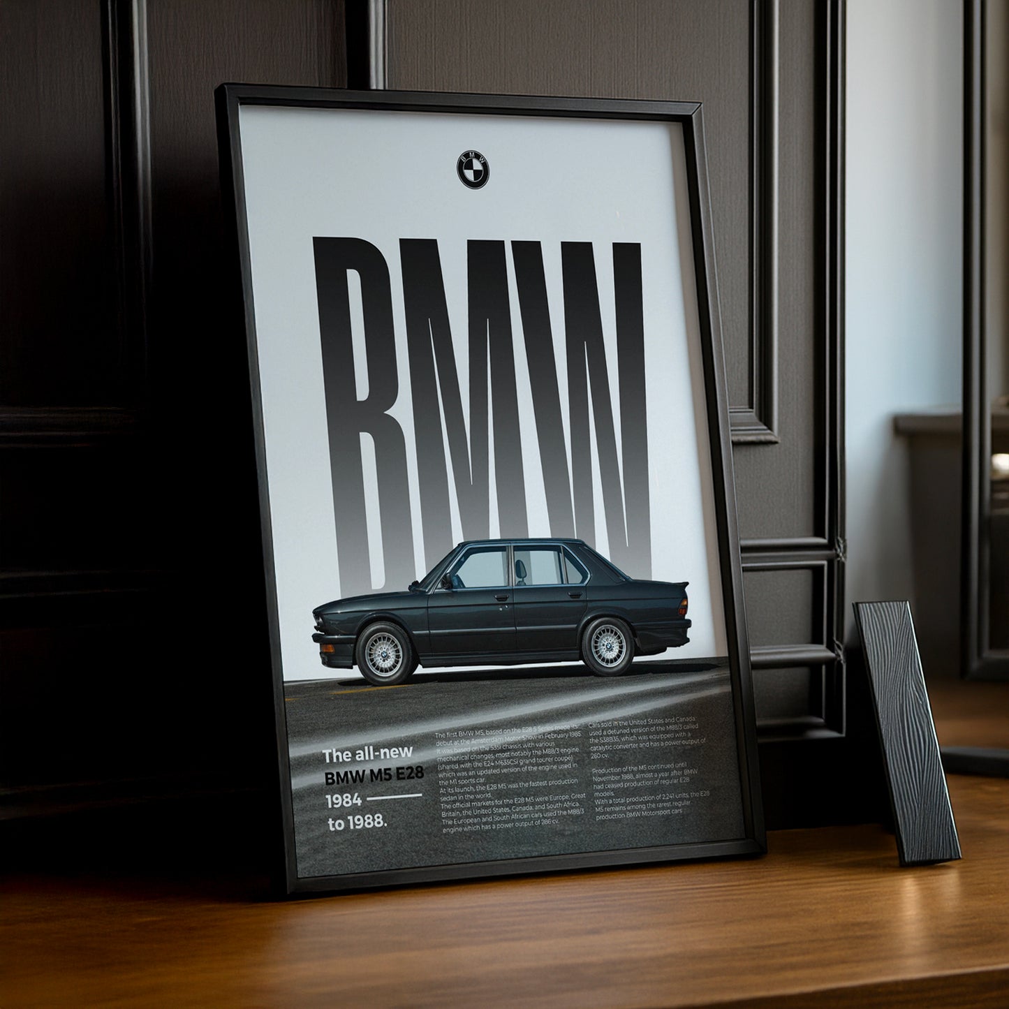 Poster Voitures - BMW M5 E28