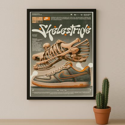 Poster Nike Air Force Skelestrine