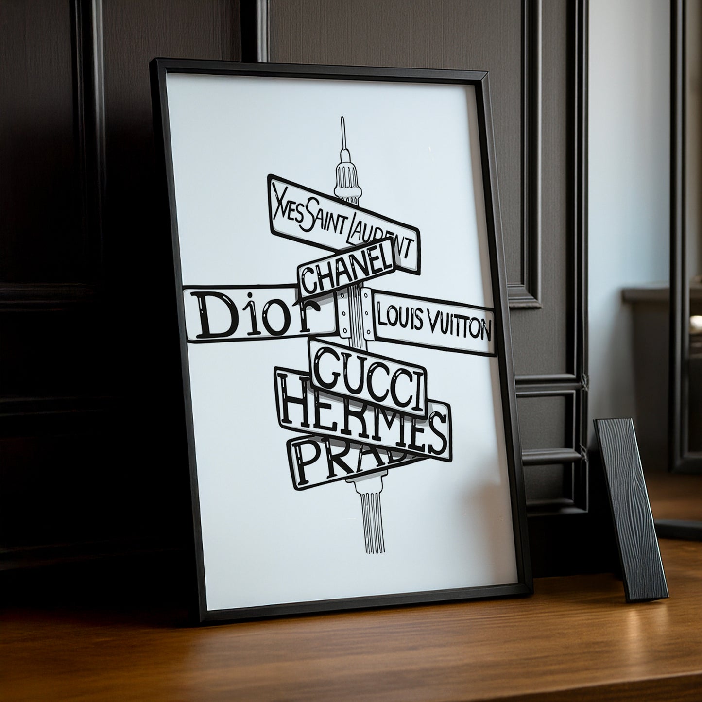 Cadre photo Mode - Panneaux Multi-Marques