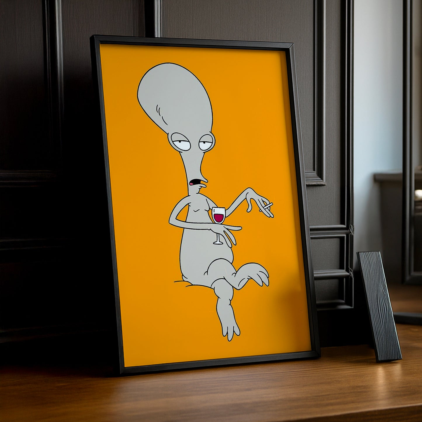 Cadre Photo American Dad - Roger Orange