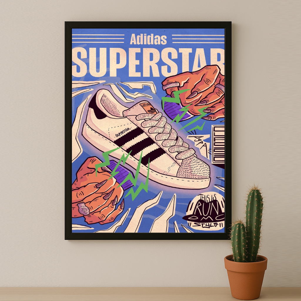 Cadre photo Adidas - Superstar