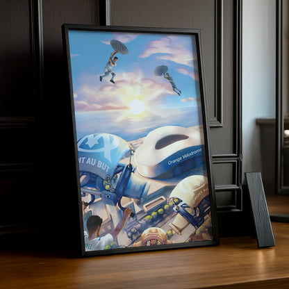 Olympique de Marseille - Poster