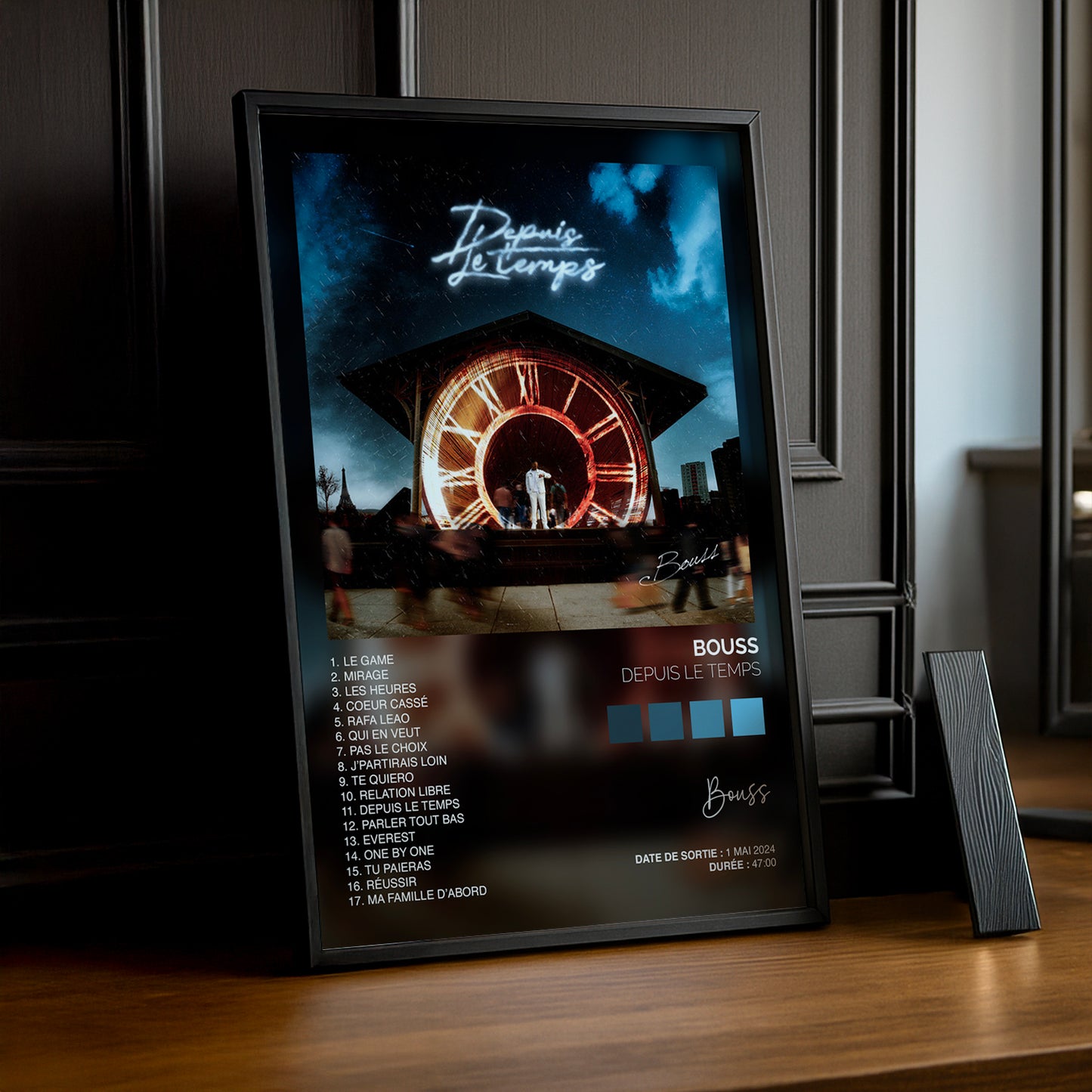 Cadre photo Album - Depuis le temps de Bouss