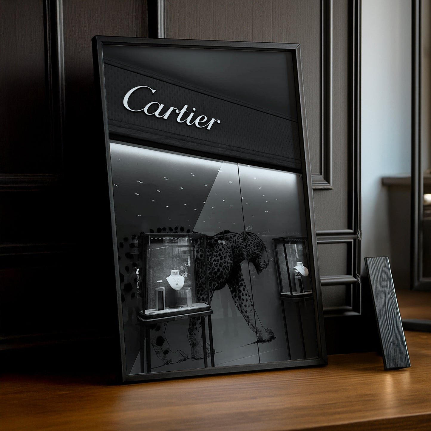 Cadre photo Cartier - Vitrine Panthère