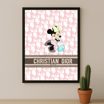 Cadre photo Dior Mickey