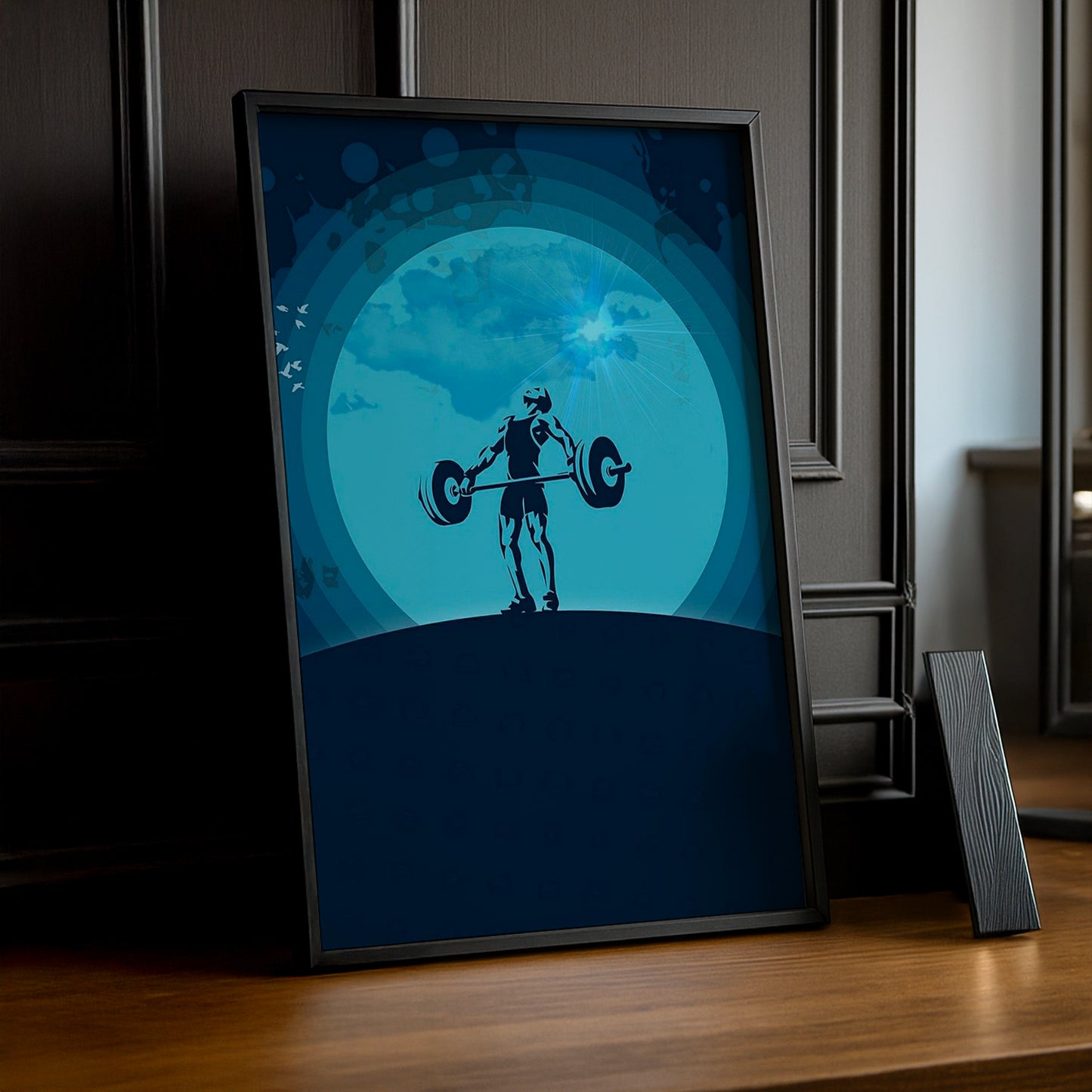 Cadre Photo Musculation - Soulever de Terre