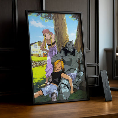 Cadre Photo Full Metal Alchemist - Team