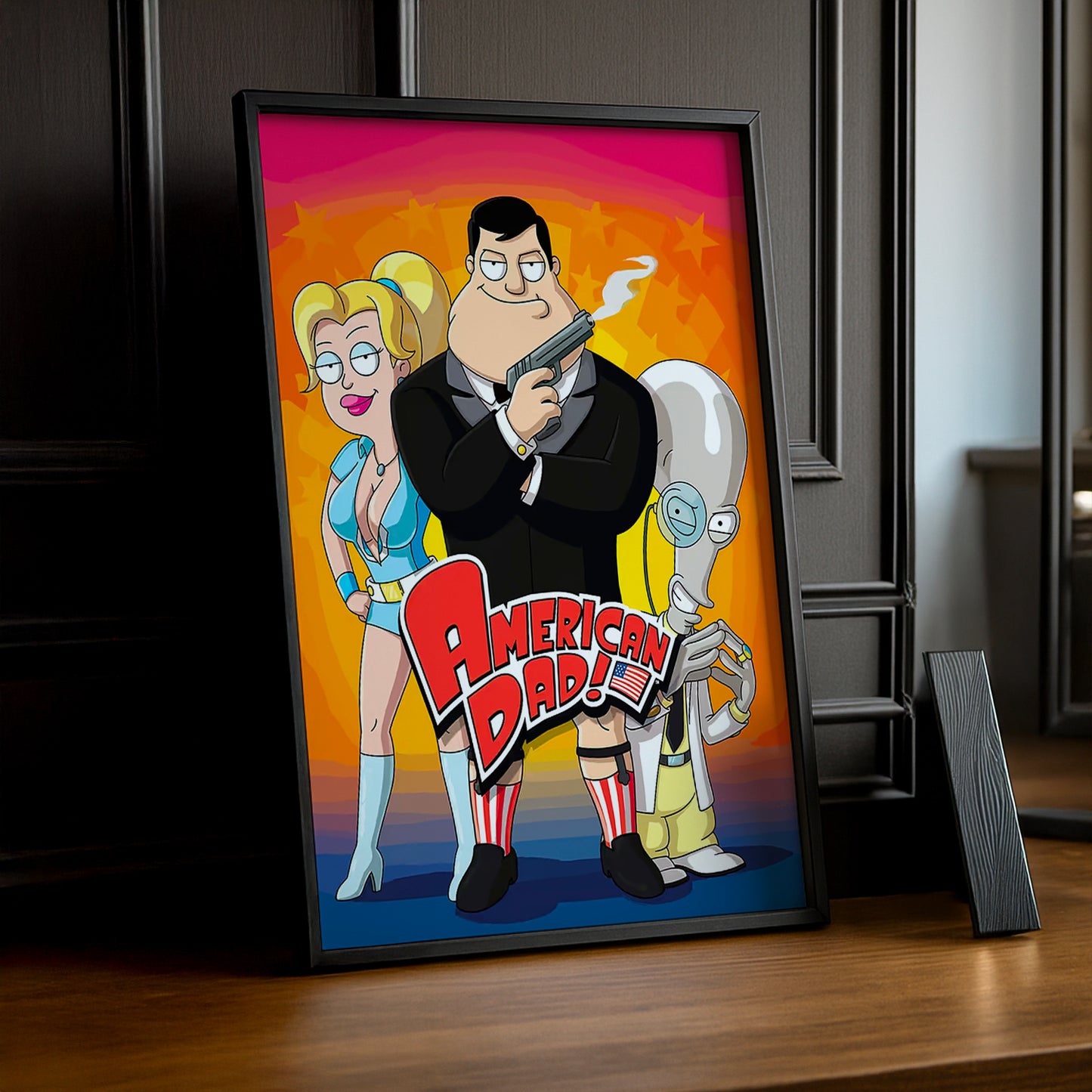 Cadre Photo American Dad - James Bond