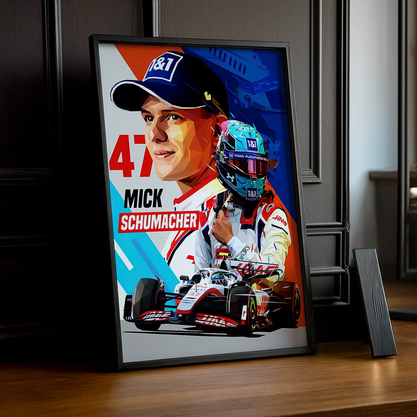 Cadre photo Mick Schumacher Formule 1