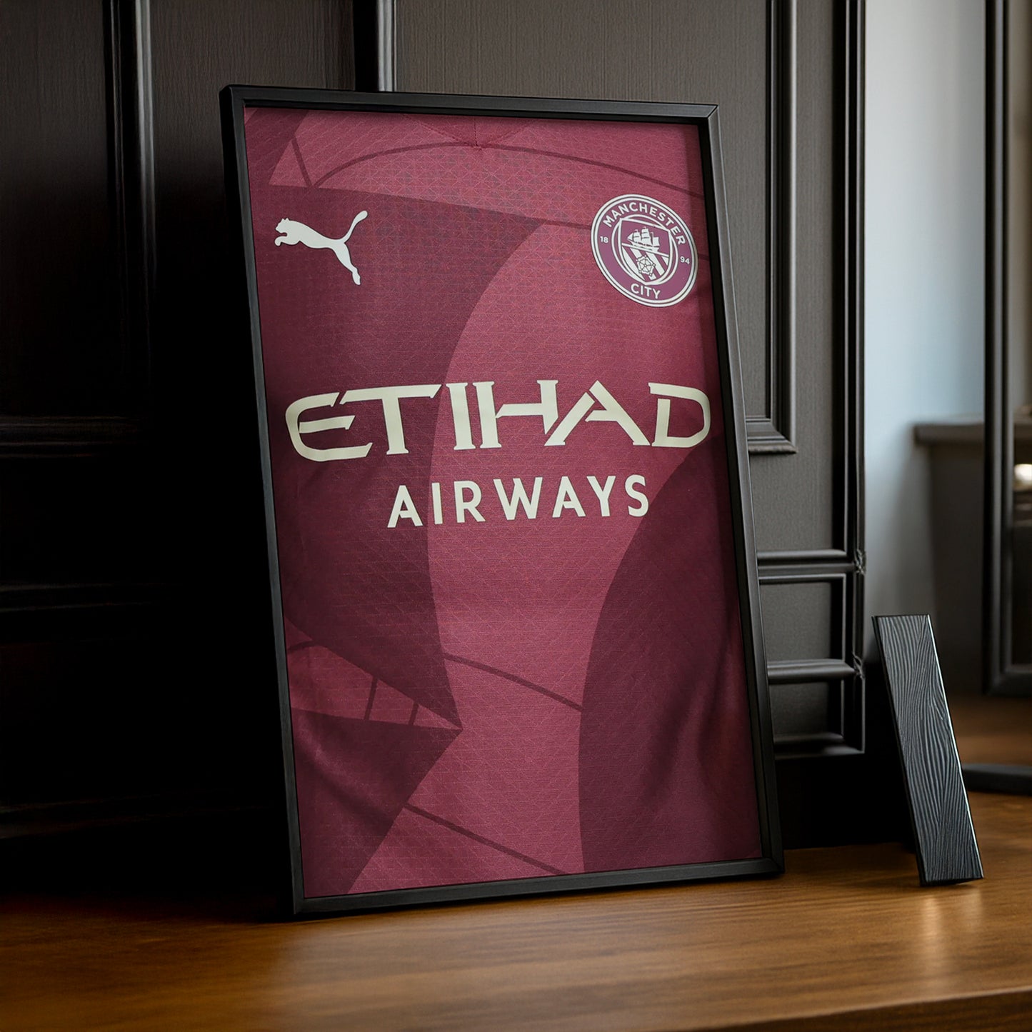 Cadre photo Maillot de Manchester City Third