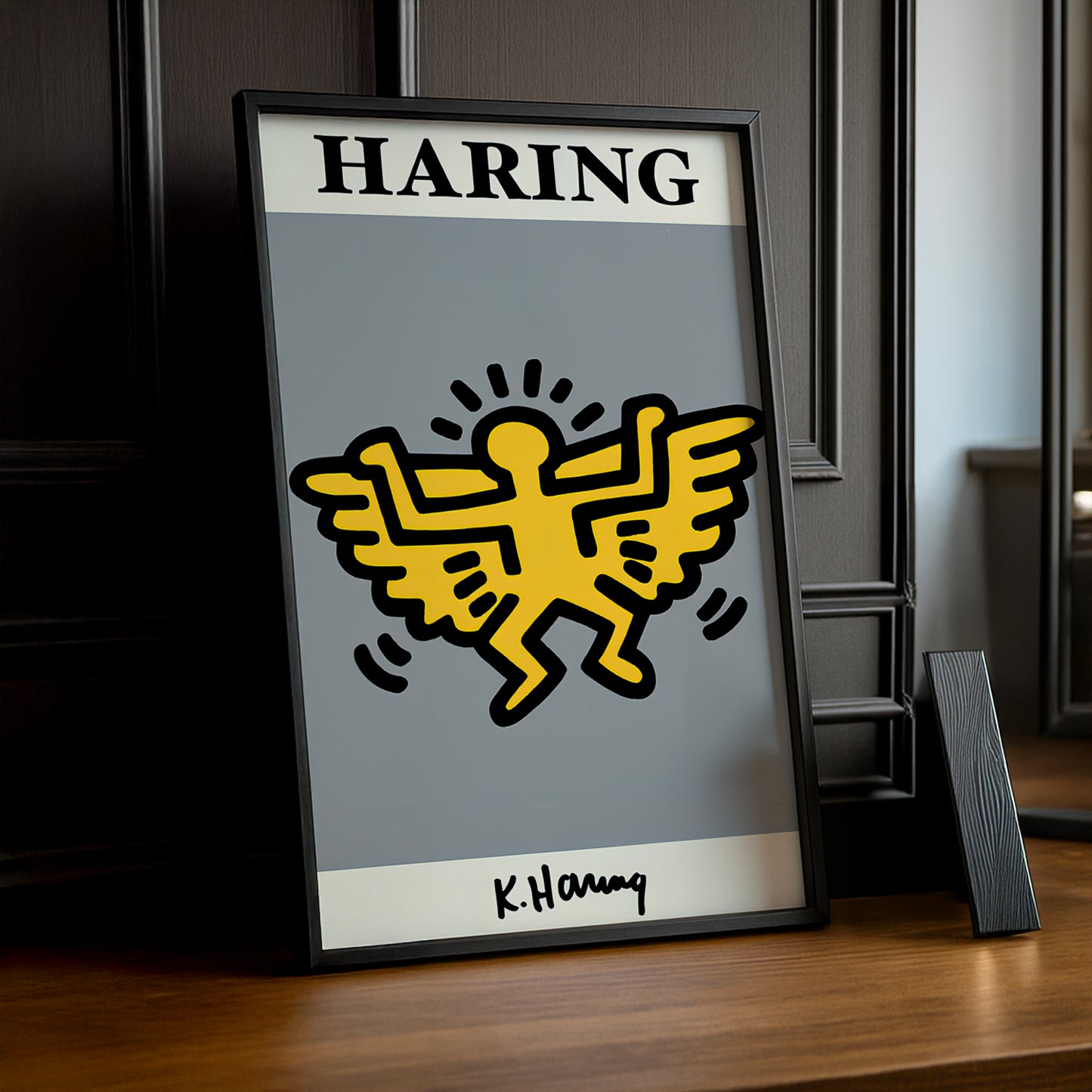 Cadre photo Keith Haring Angel