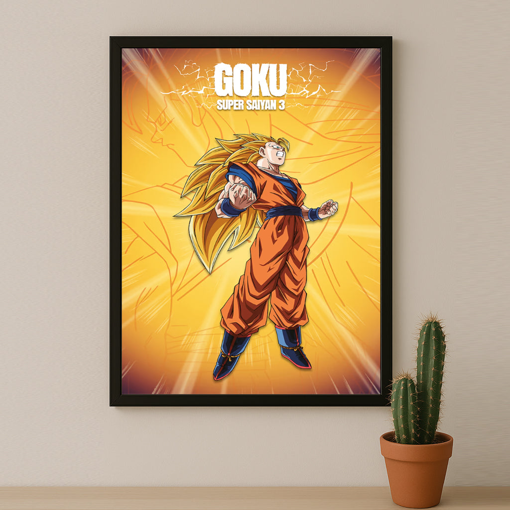 Poster Dragon Ball Z - Goku Super Saiyan 3