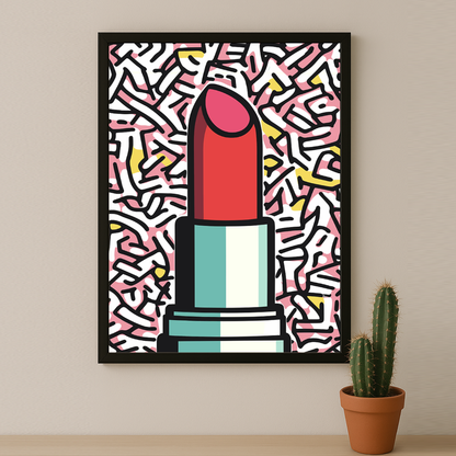 Cadre photo Keith Haring "Gloss"