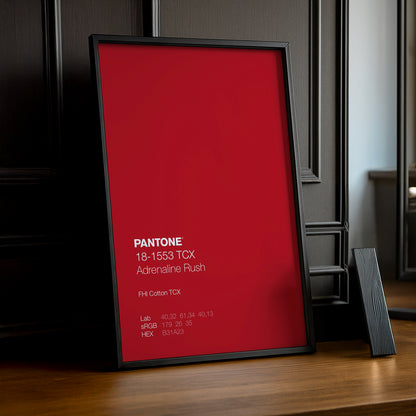 Cadre Photo Pantone - Adrenaline Rush